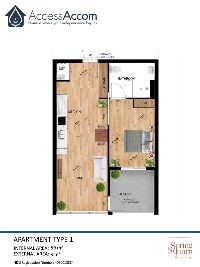 Bankstown Floorplans Apt Type 1 image