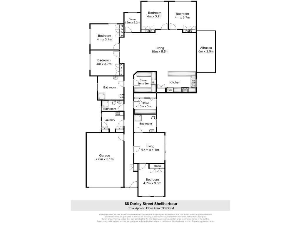 Darley Shellharbour floor plan