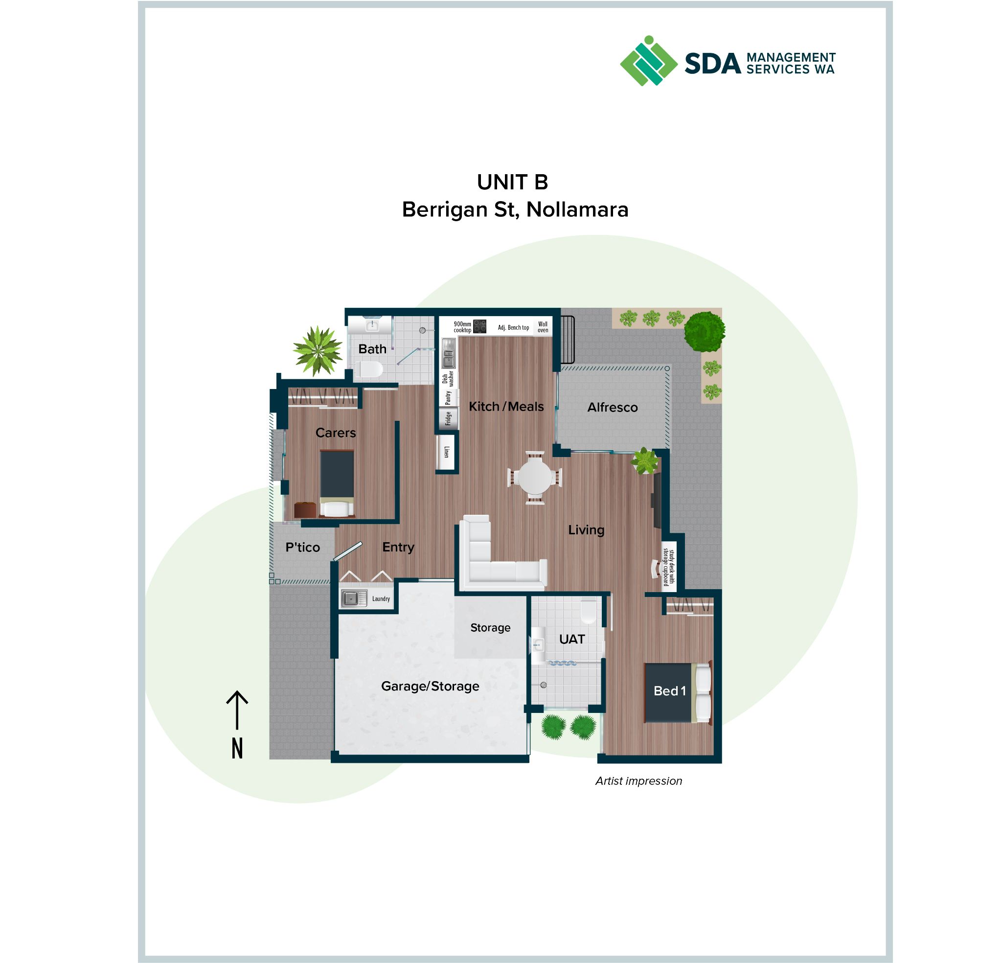 SDA Unit B_FLOORPLAN