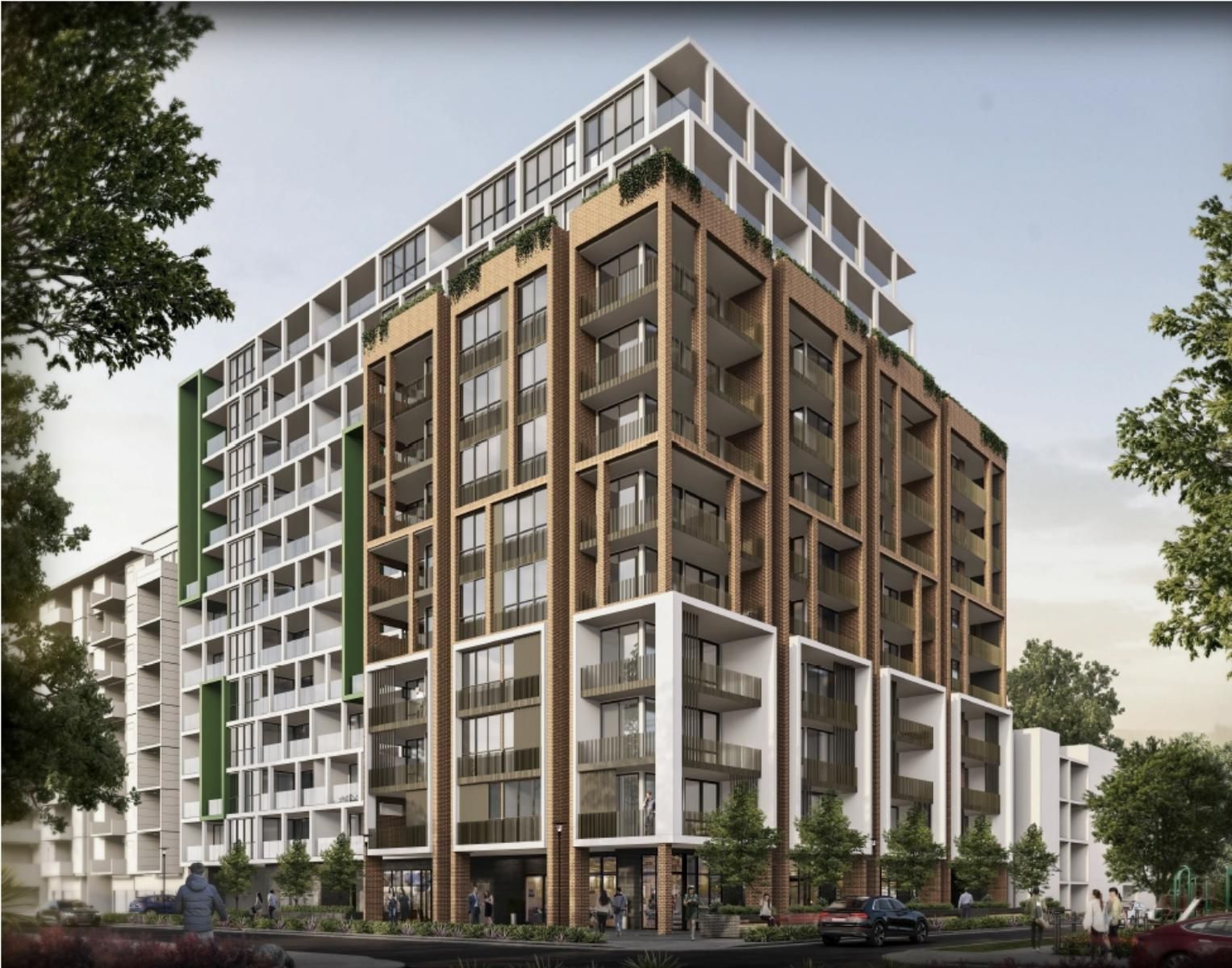 raphael street facade of building compressed