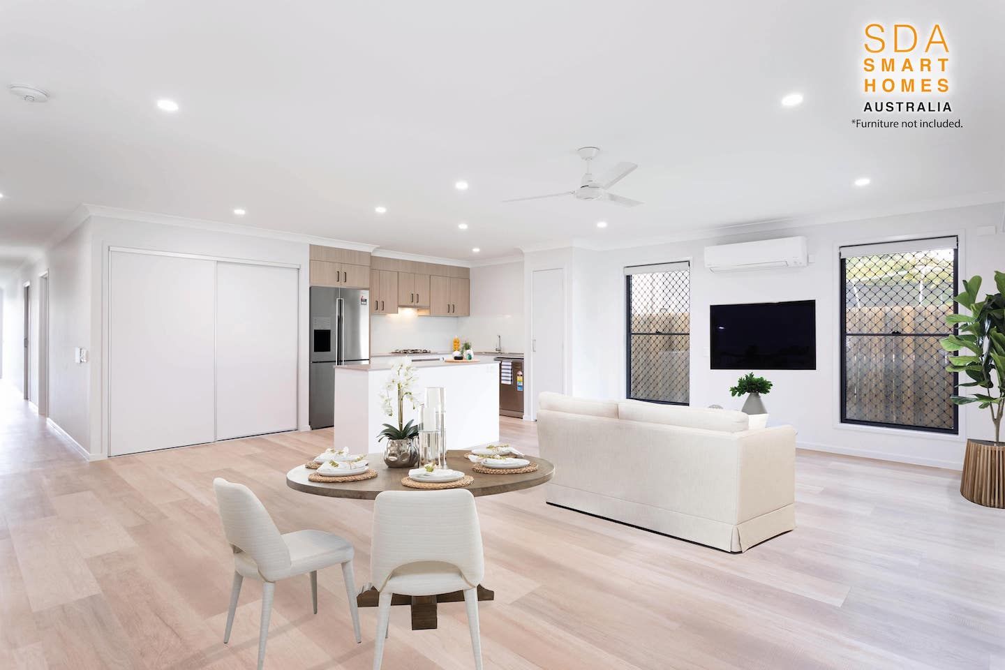 SDA Smart Homes Living   Kitchen 1-min