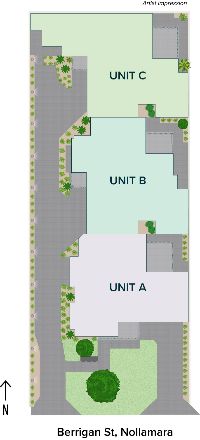 Site Plan Units A, B & C