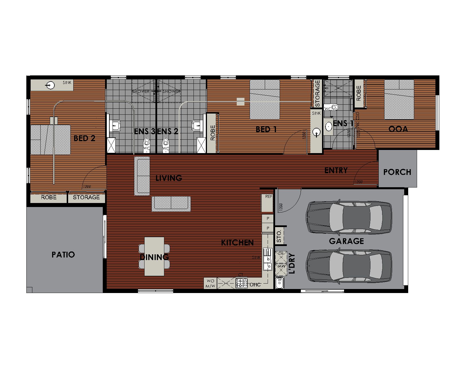 FLOOR PLAN  5)