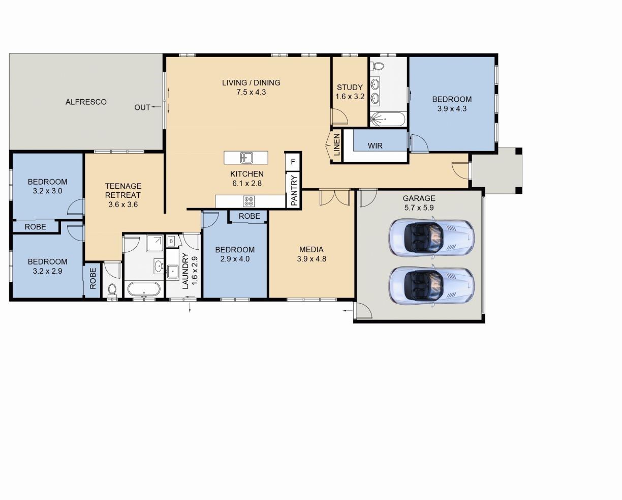 81 awabakal drive   no address floorplan