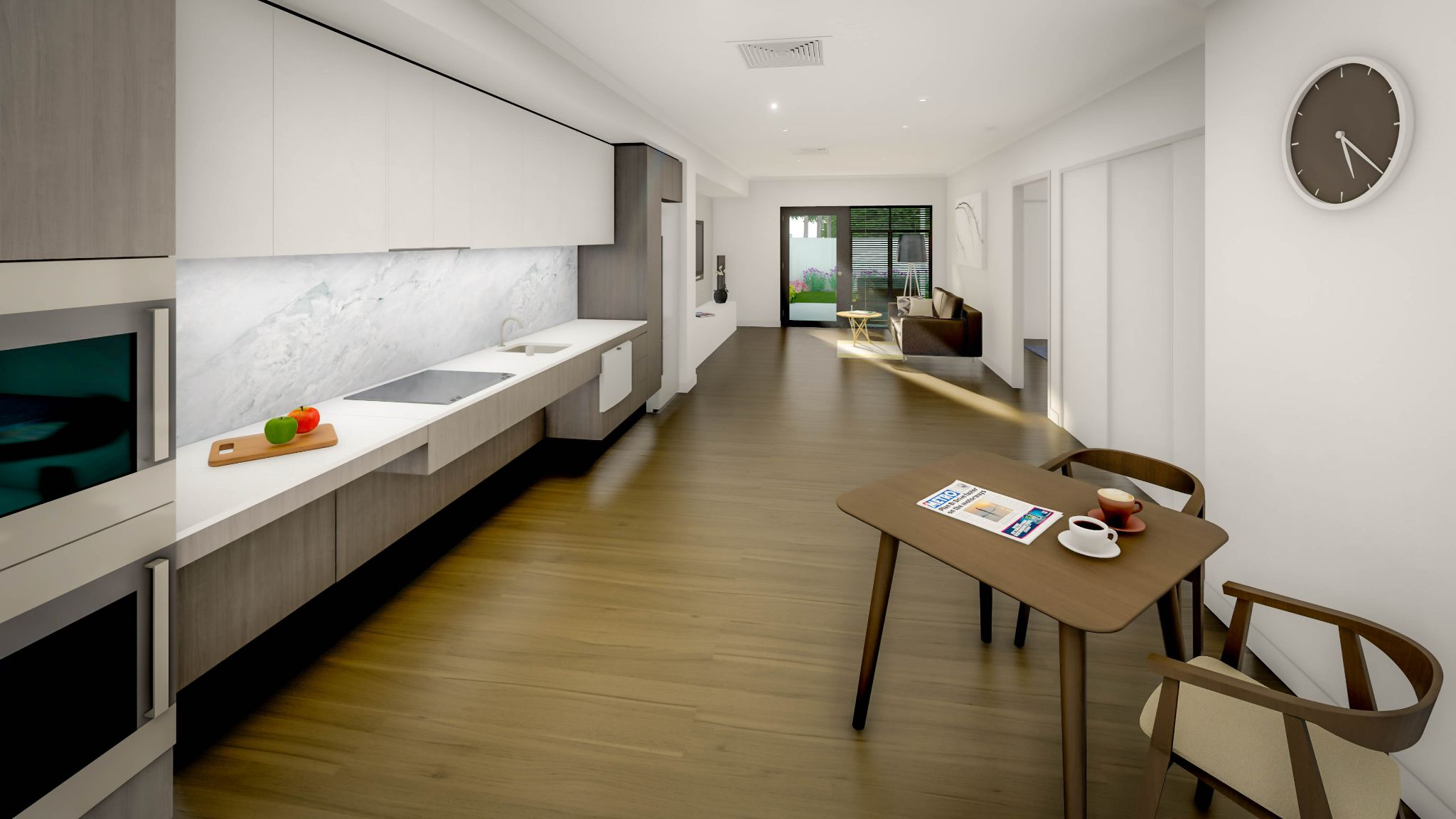 Pearsall interior kitchen dining