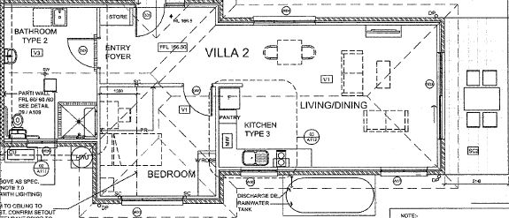 Floor Plan for Villa 2