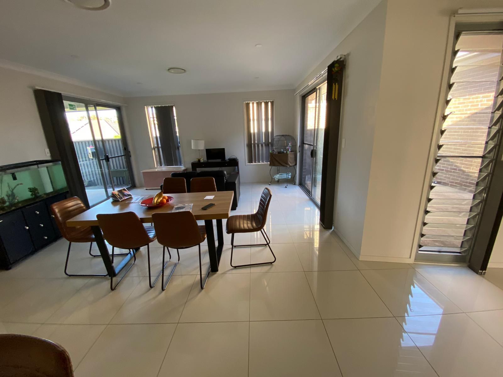 Open plan living room