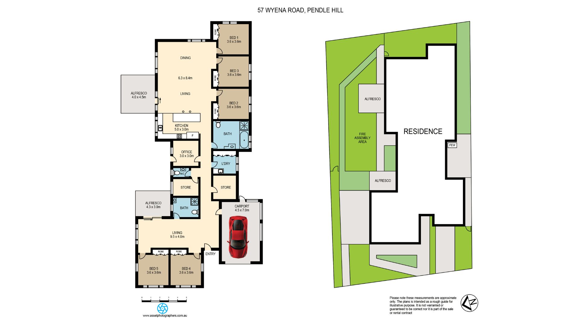 Pendle Hill floor plan 2023