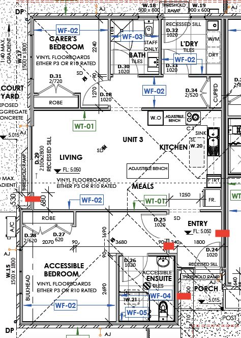 Seaford Unit Floorplan U3