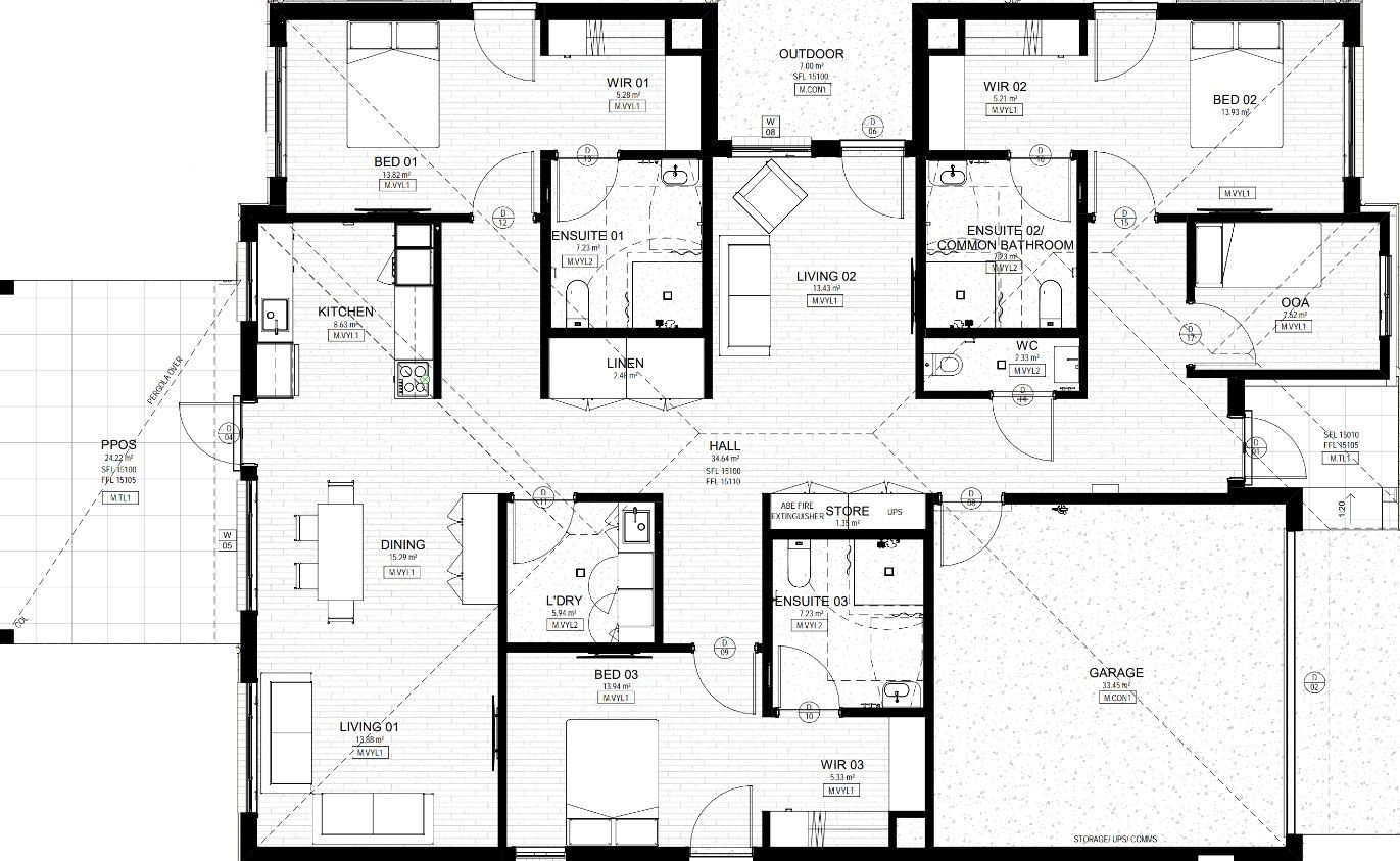 Hudson Ave Floorplan