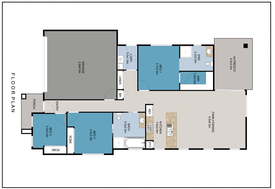 38 Edinburgh Floorplan