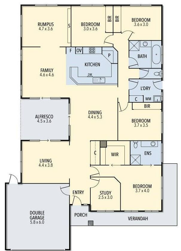South Morang House Plan