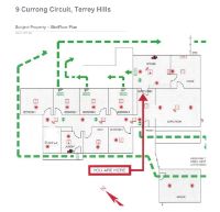 Terrey Hills 9 Currong Circuit floorplan