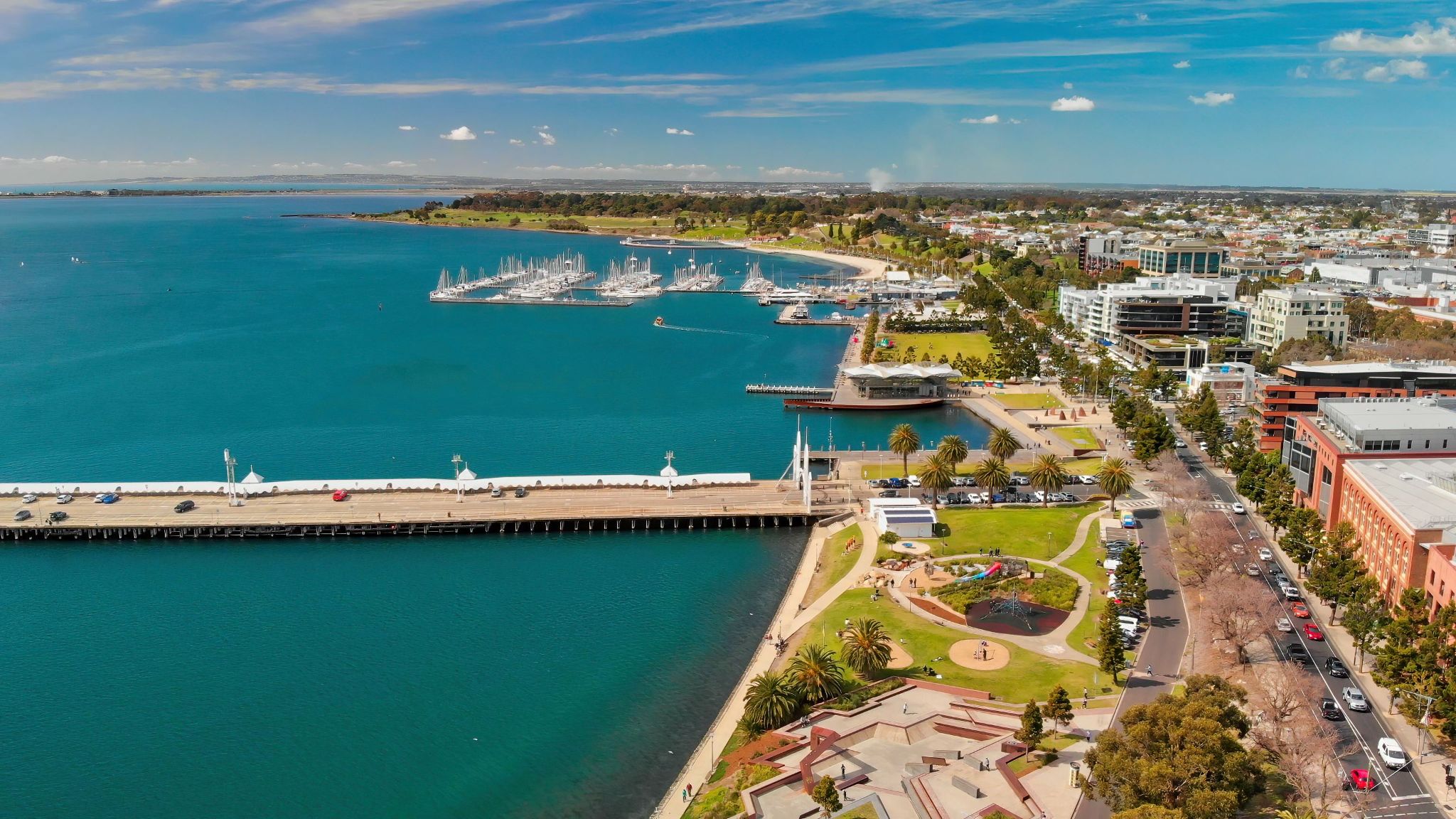 Geelong Drone Shot reduced