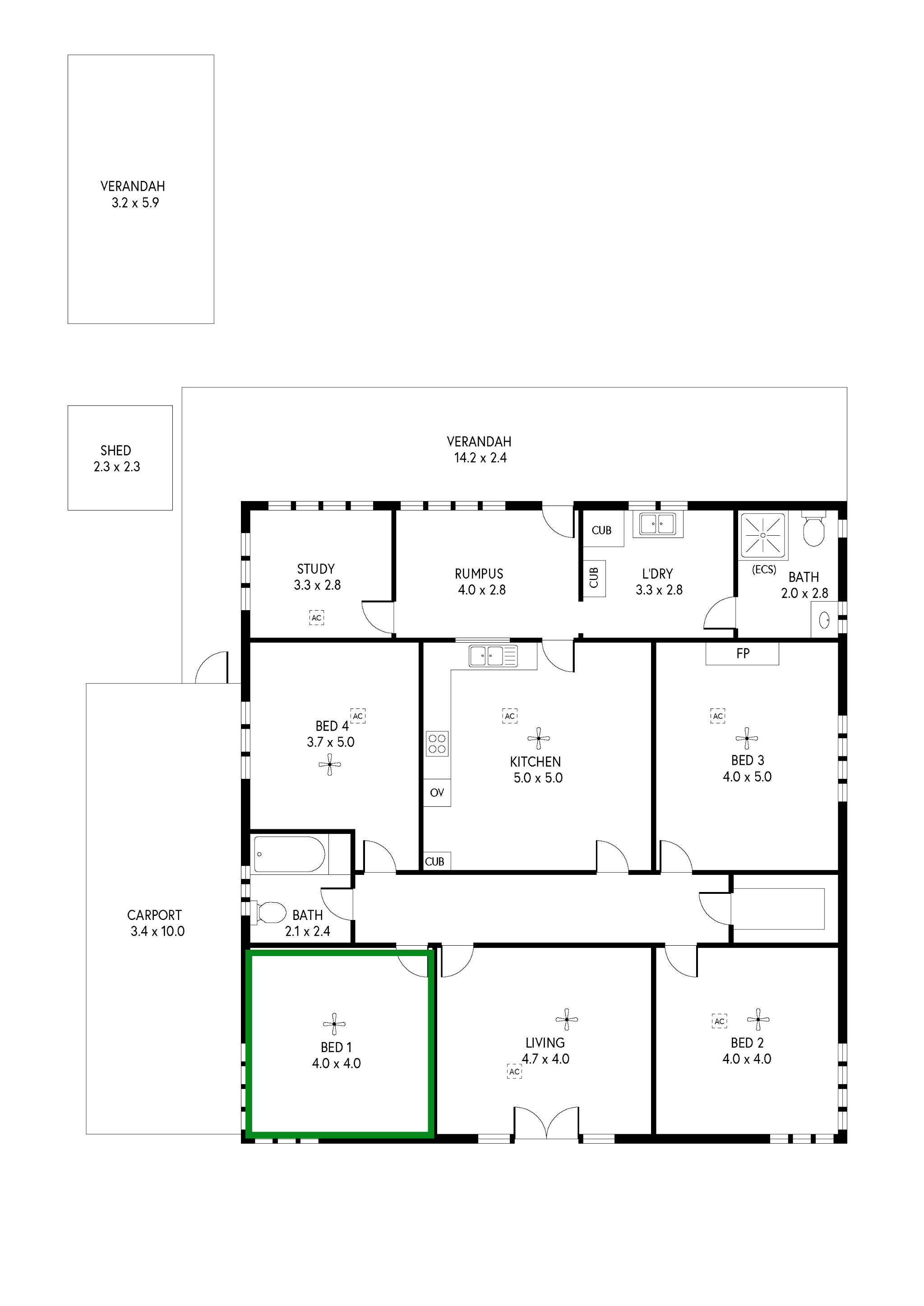 FloorPlan room3