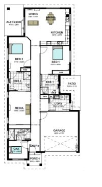 Cape Barren floor plan