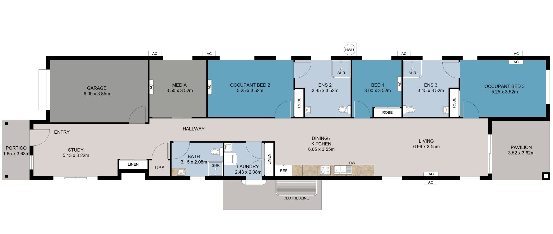 151 Cane St Floorplan