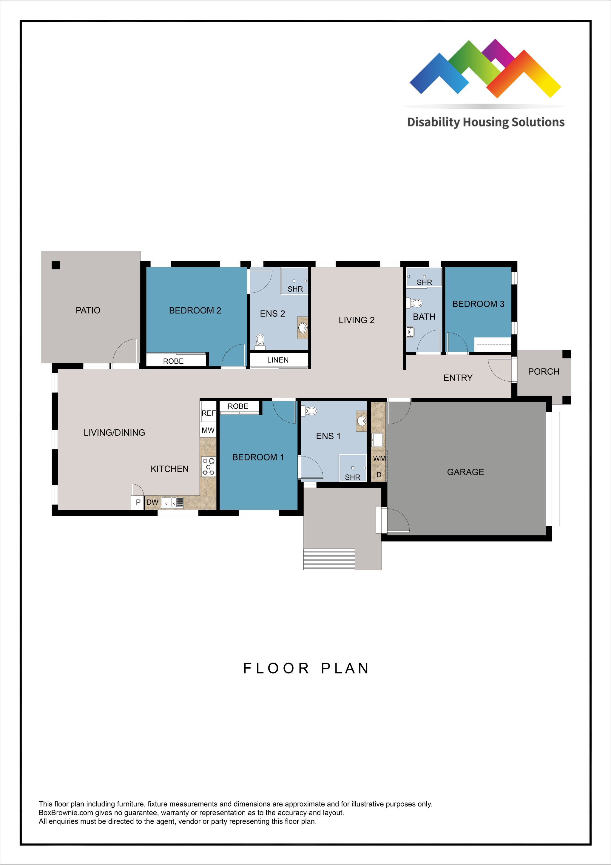 Glasswing Bentley Park BB Floor Plan