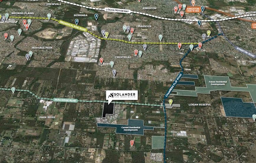 location map Solander