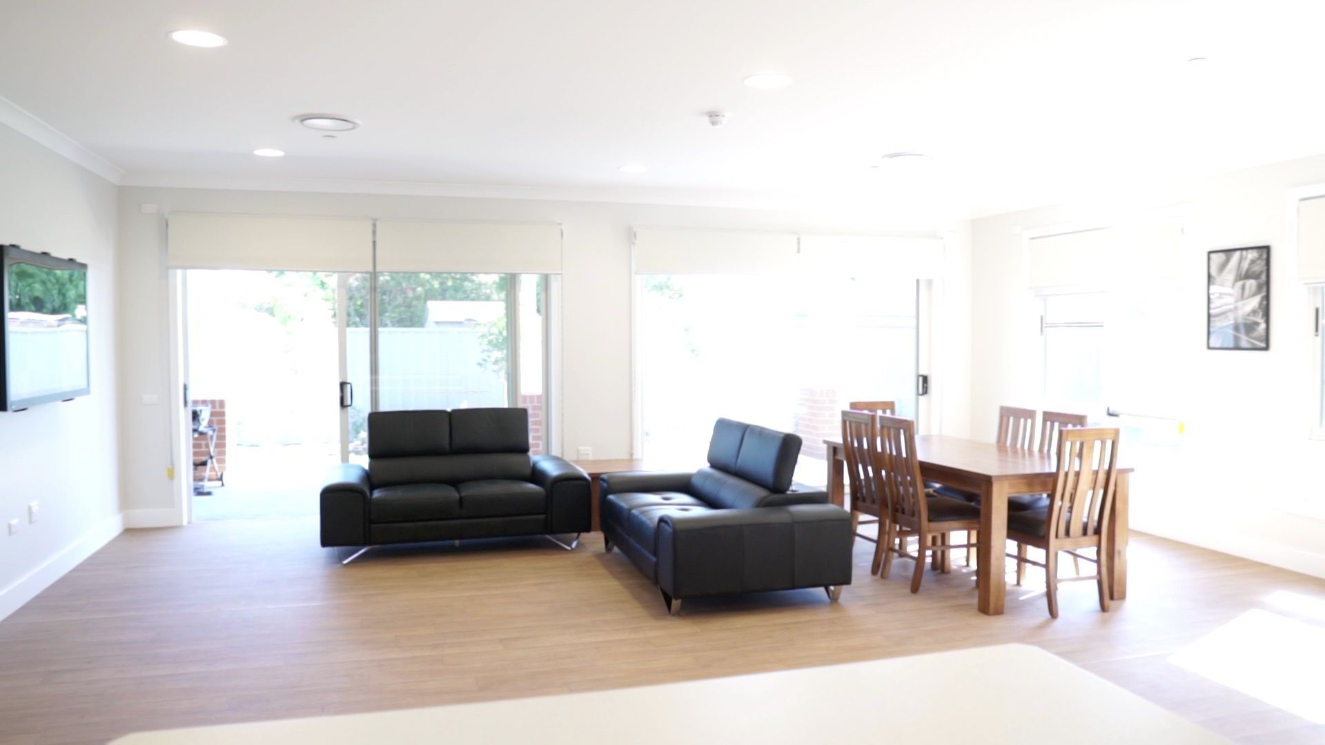 SDA Stockton Common dining and lounge area