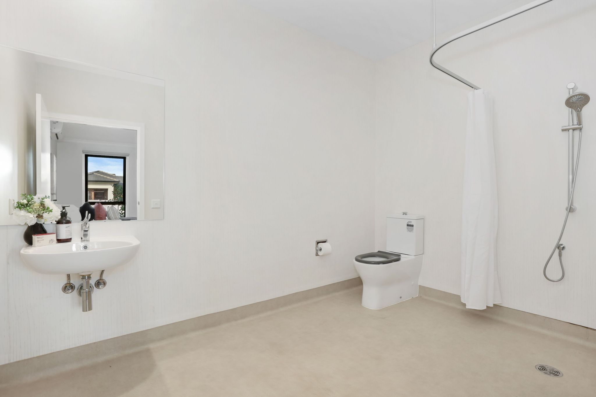 Pyrite front bathroom