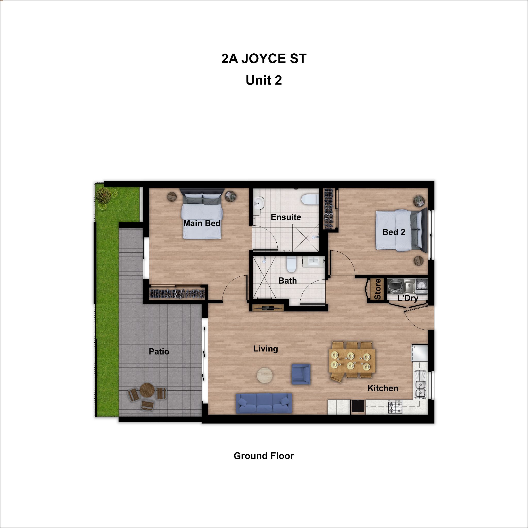 2a Joyce ST Unit_02_FloorPlan