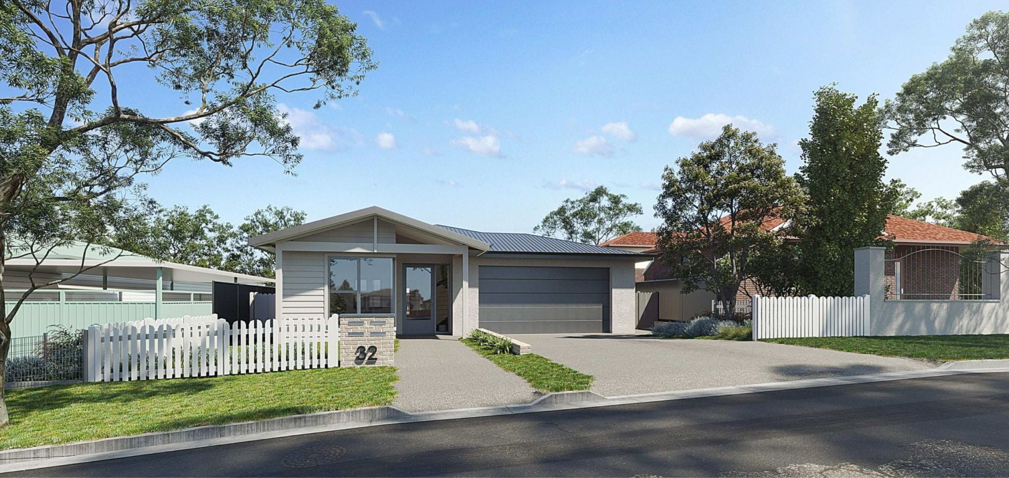 Abel St Exterior render