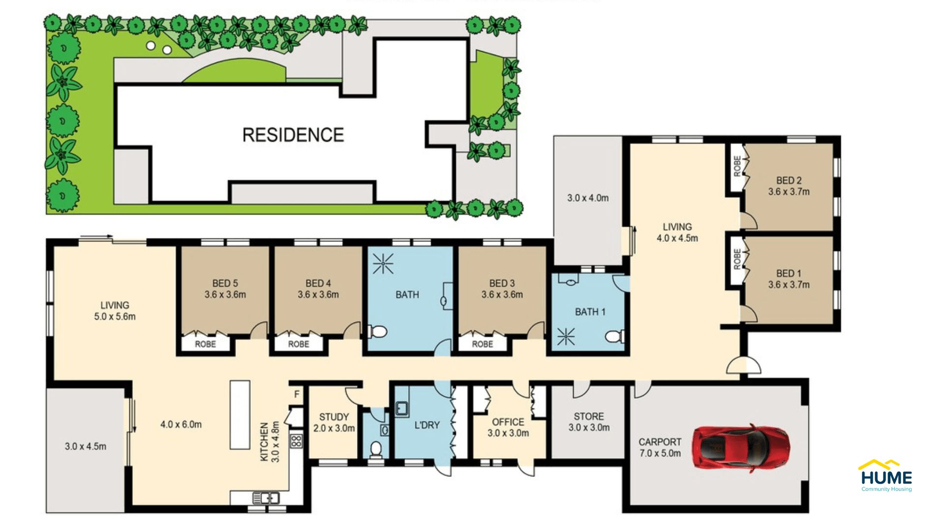 Mort St Blacktown floor plan