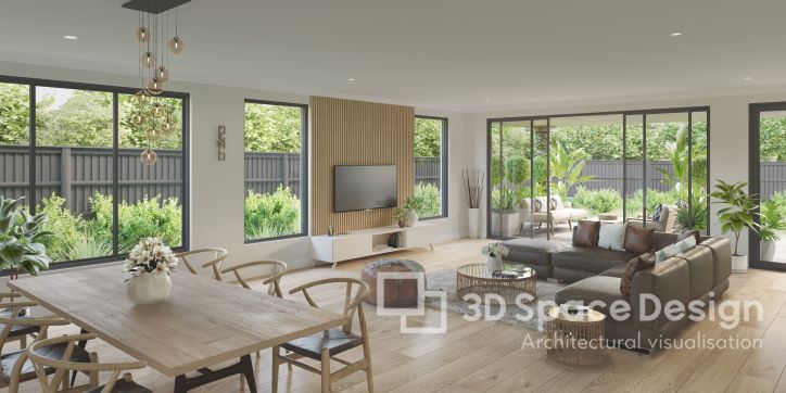 Living and dinning  3) Resize