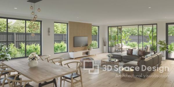 Living and dinning  3) Resize