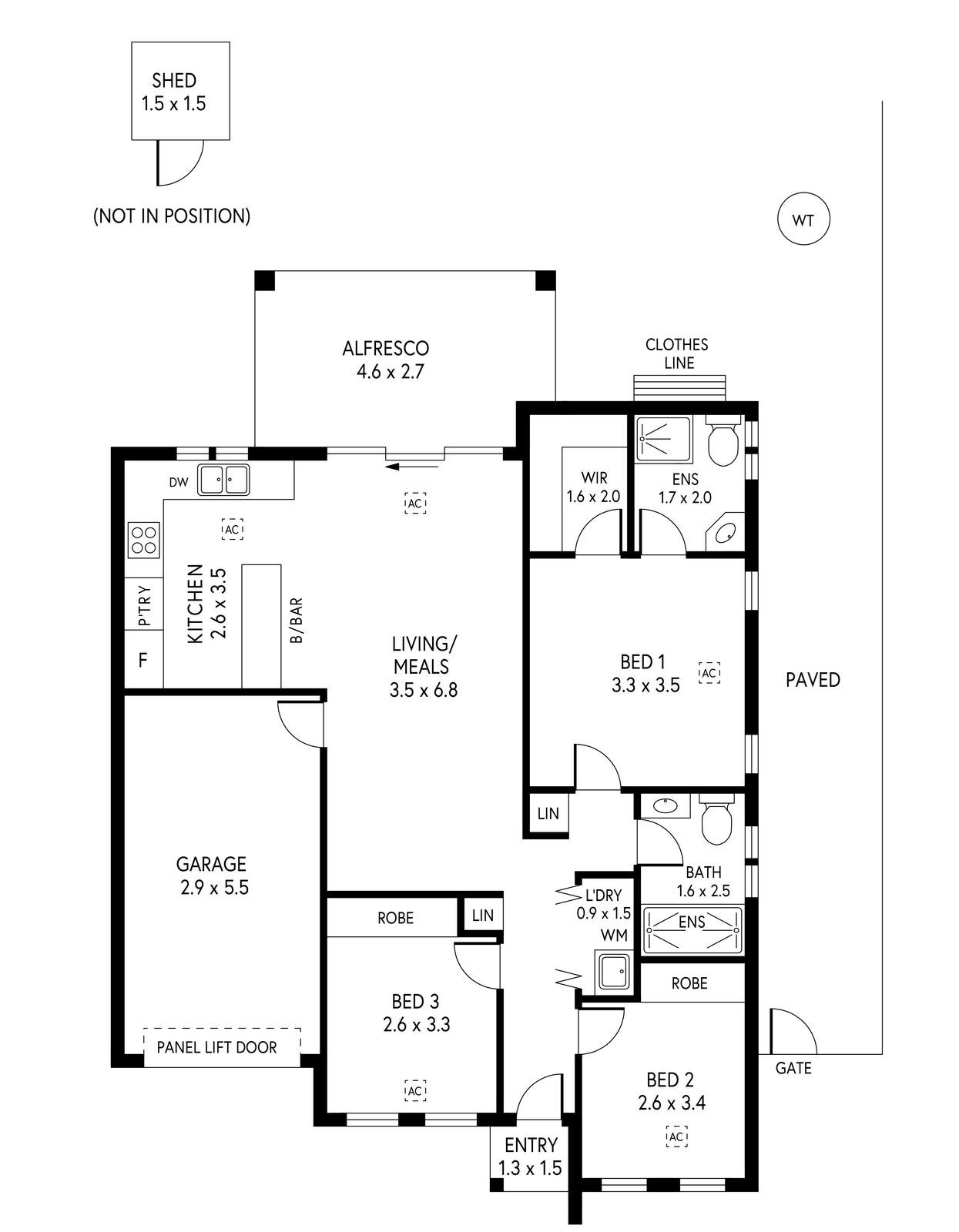 SP1 Floorplan