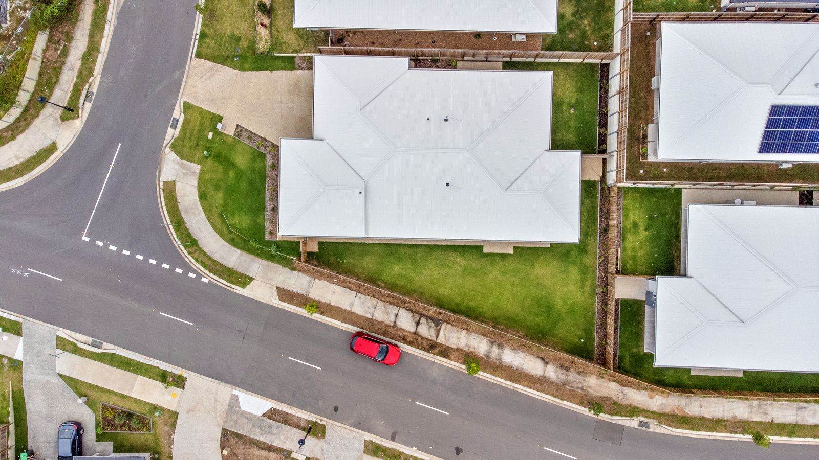 Aerial over property