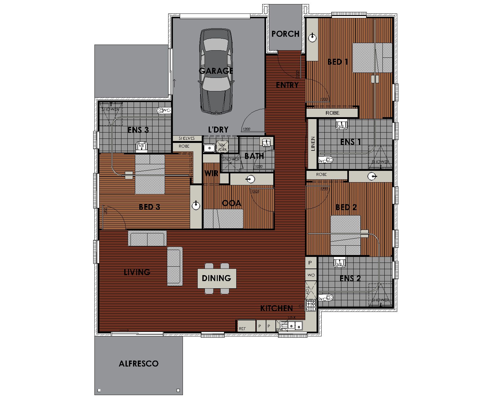 FLOOR PLAN  6)