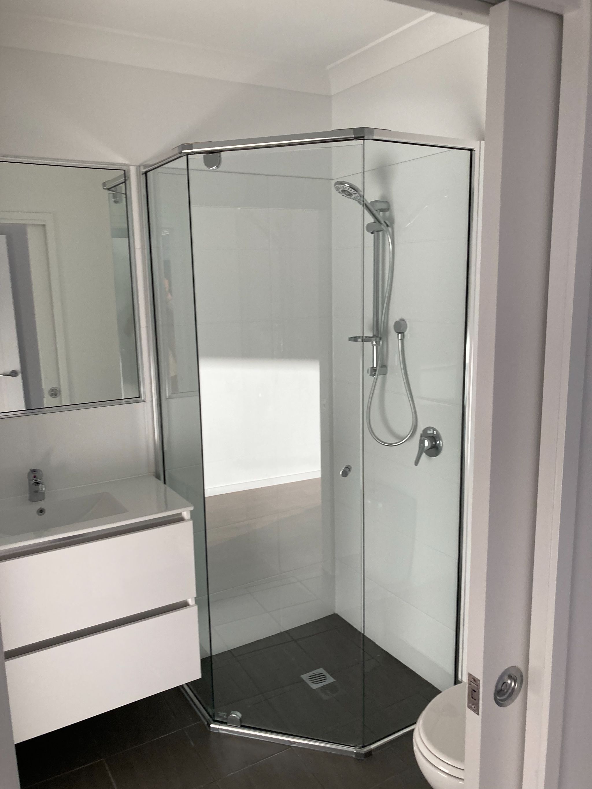 Staff bathroom right side house