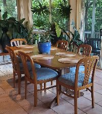 Dining room  Respite @ Byron Care Stay