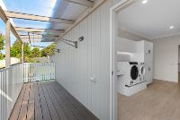 Easy access to washing line