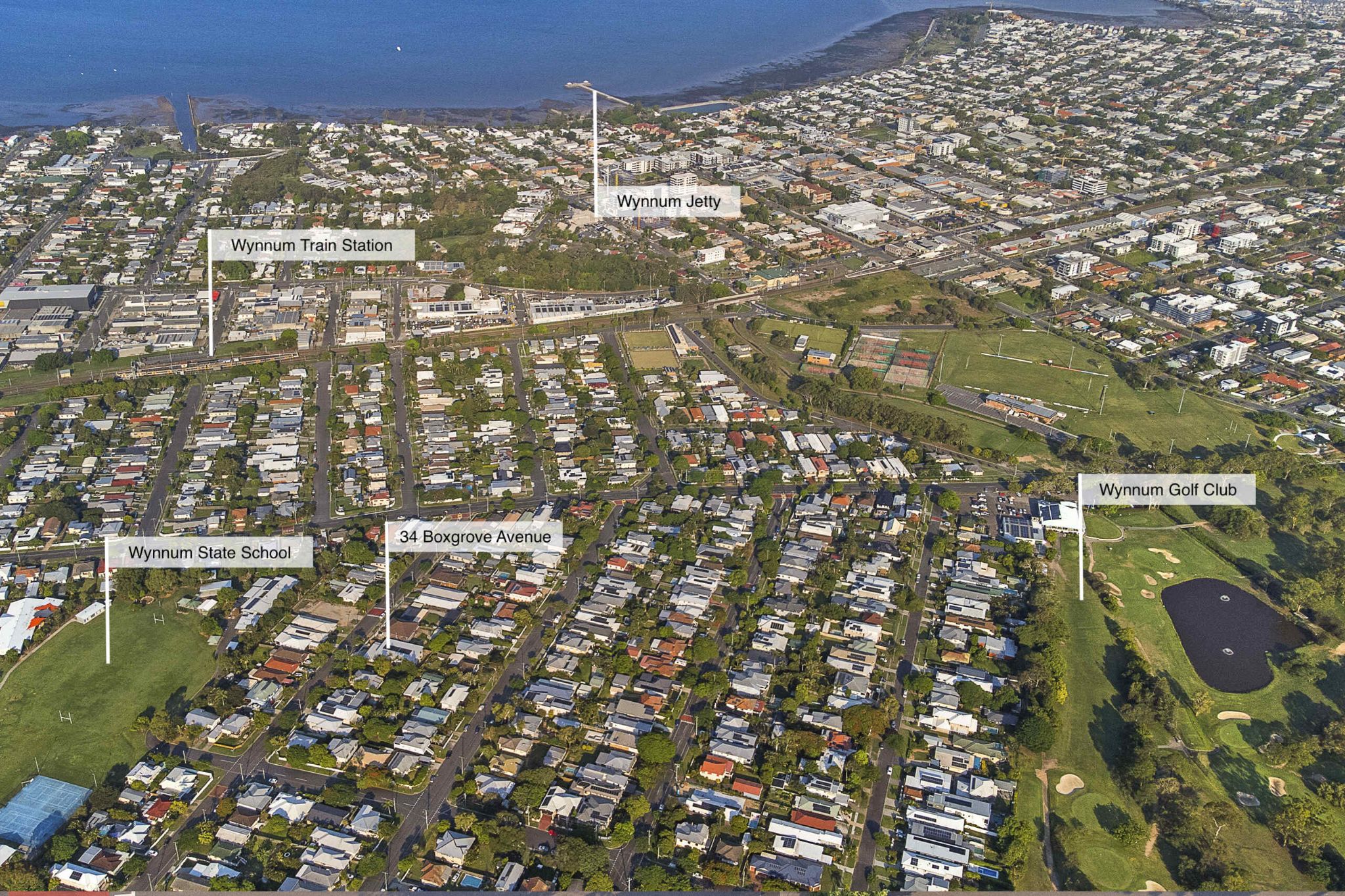Drone   34 Boxgrove Ave, Wynnum 2 (Marker)